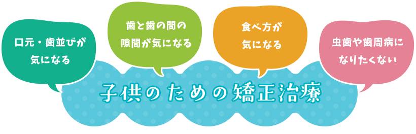 子供のための矯正治療